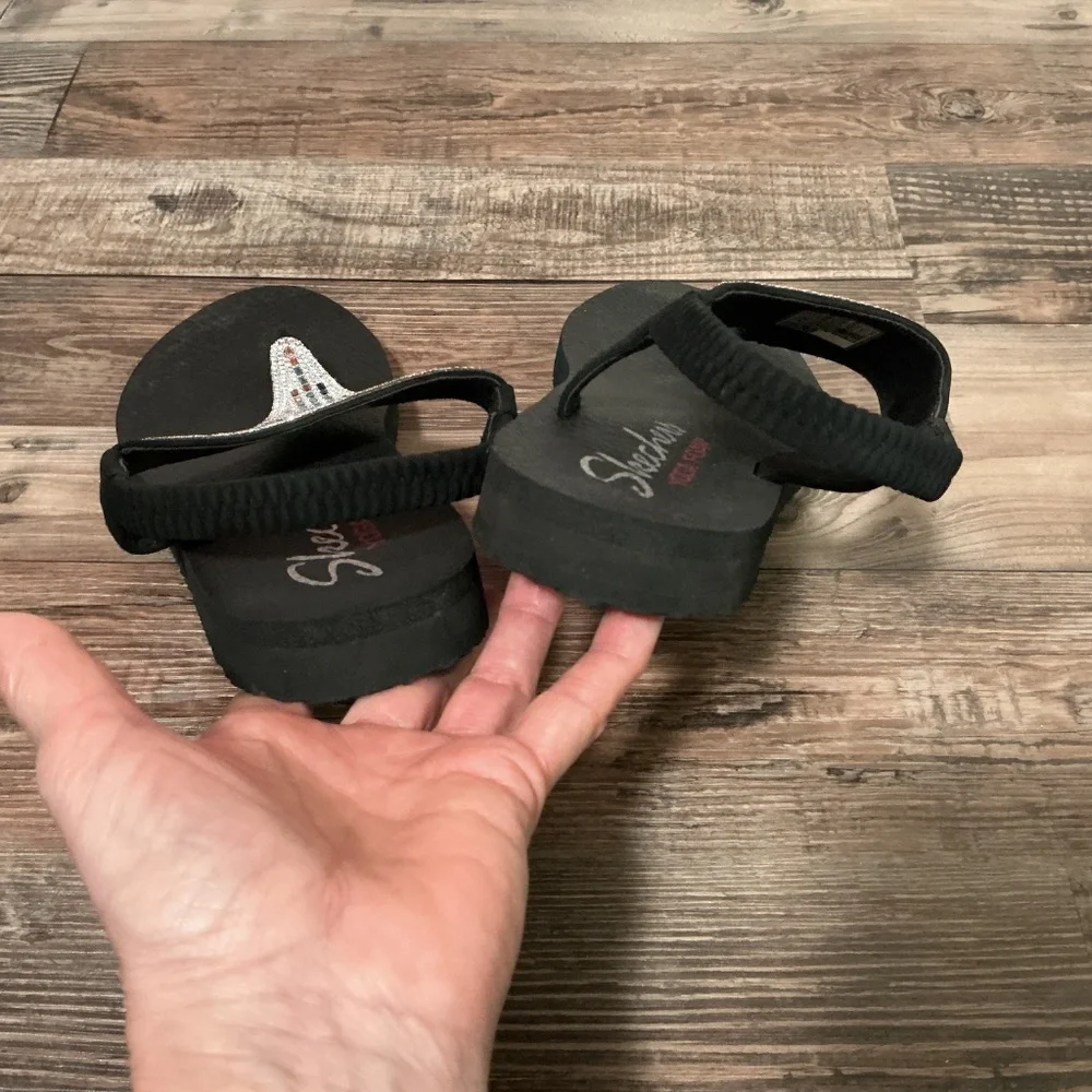 Skechers Cali Meditation Rockstar Sandals - 10 - Picture 7 of 9